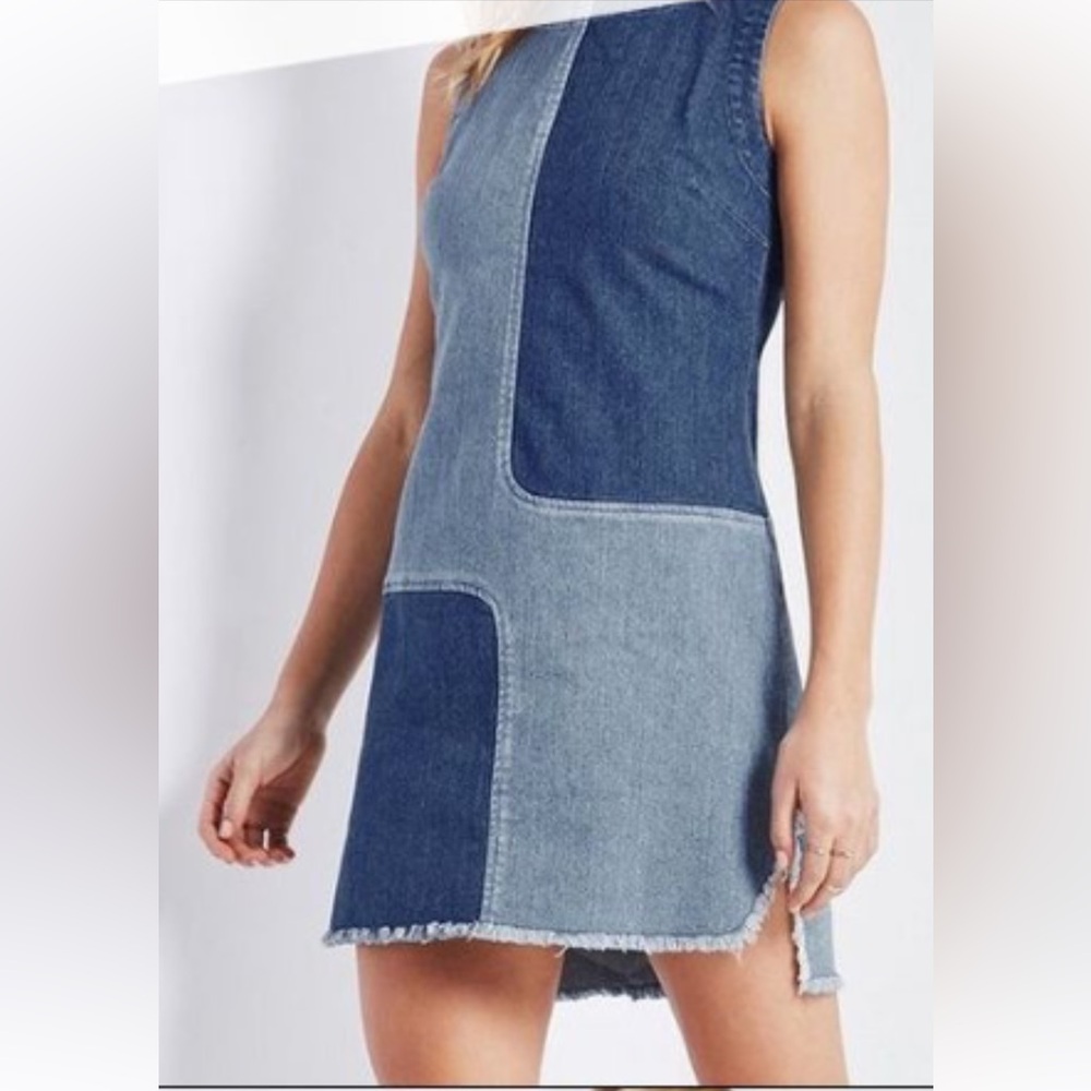 Ag Adriano Goldschmied denim Patchwork Dress
